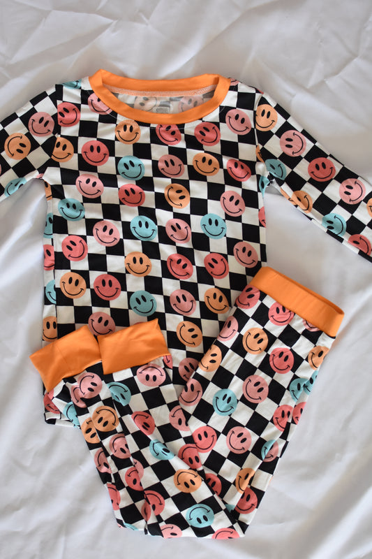 Good Vibes Only 2 Piece PJ Set