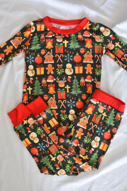 Jingle Jammies 2 Piece PJ Set